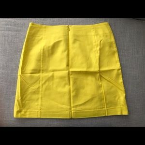 Yellow Loft skirt